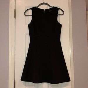 Black skater dress